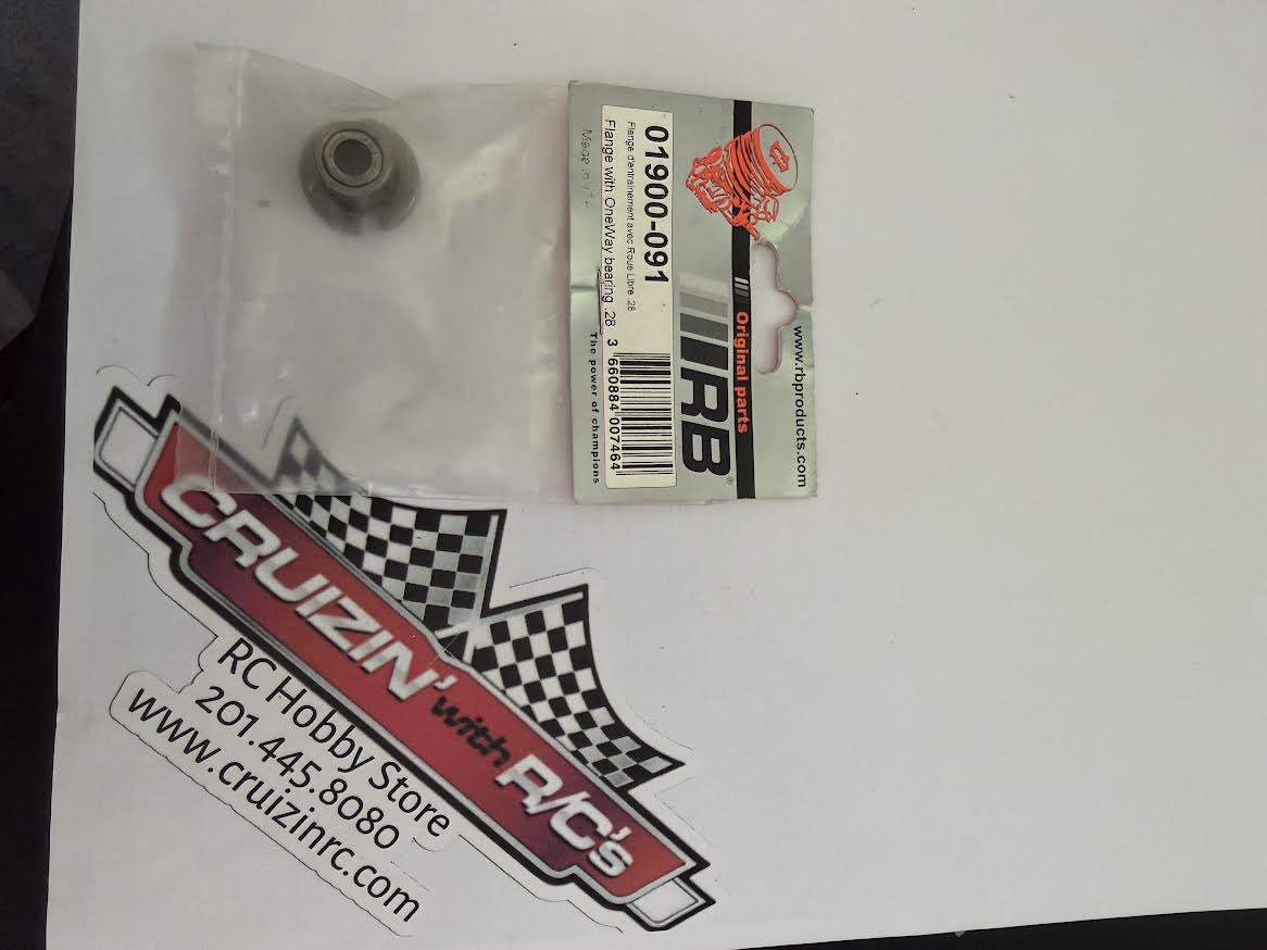 RB Products Part #01900-091 Flange with OnwWay Bearing .28