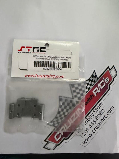 STRC Part #STC91364GM CNC Machined Aluminum Front Bulhead for AE B5/B5M GUN METAL