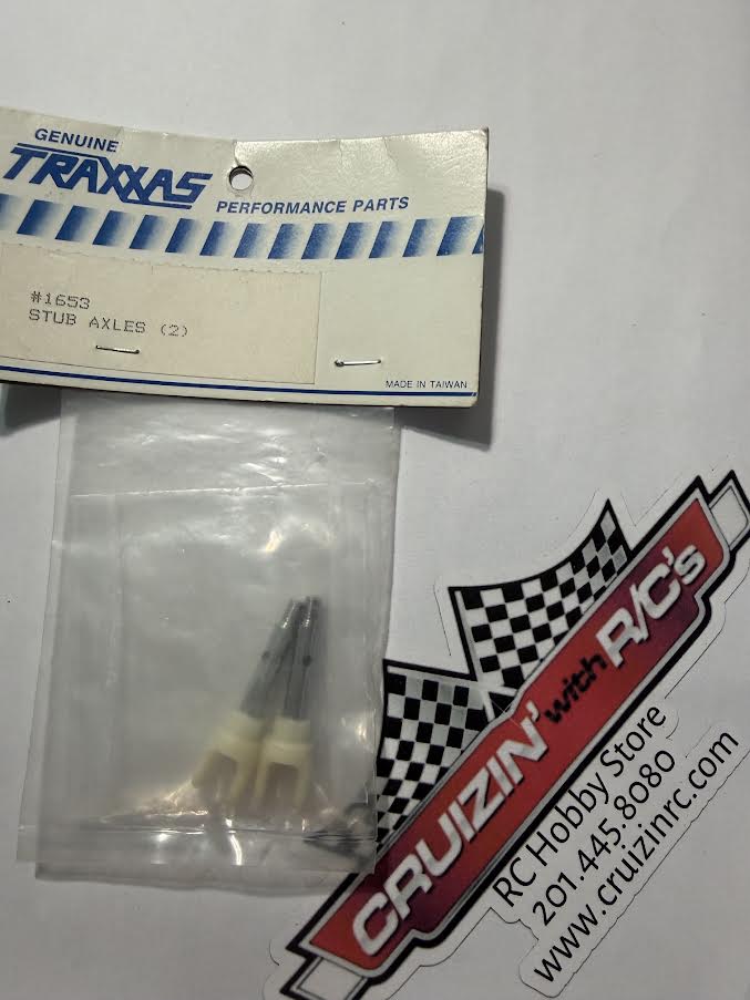 Traxxas Part #TRA1653 Stub Axles (2ct) VINTAGE