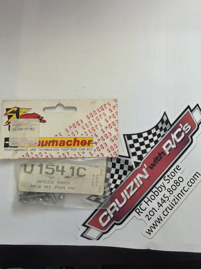 Schumacher Part #U1541C Speed Pack Med M3, Pan Hd