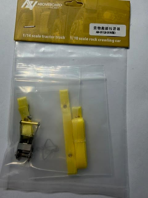 Aboveboard Part #AB-01128Y Cargo Rescue Tensioner/Recovery Tightener RTR Version - Yellow