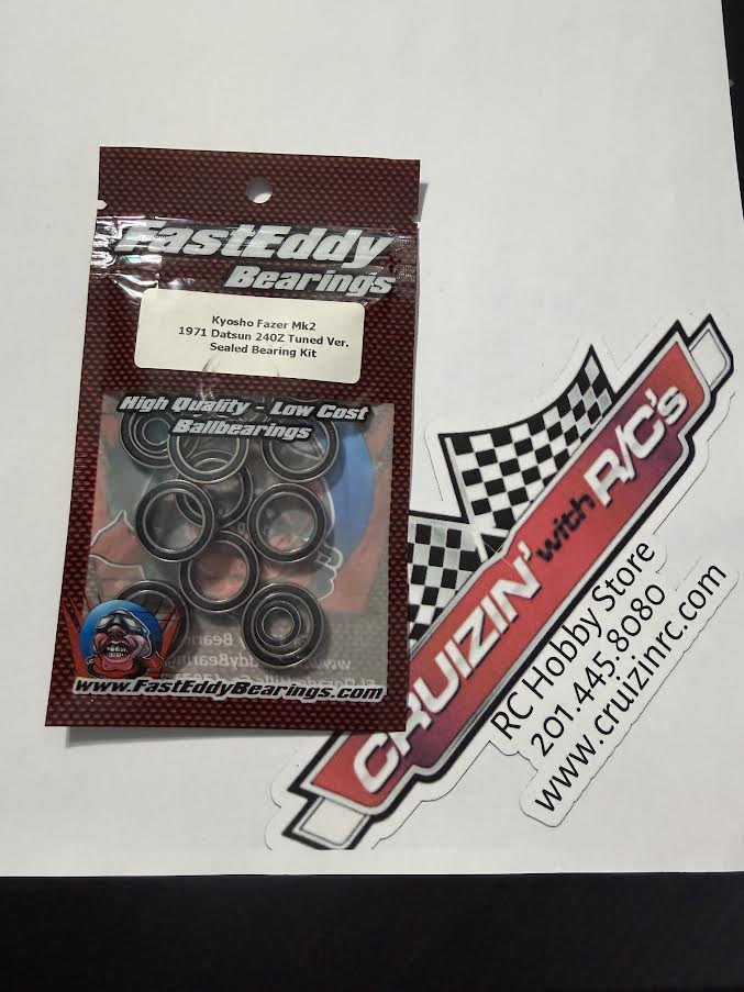 Fast Eddy Bearing Part #TFE8241 Kyosho Fazer Mk2 1971 Datsun 240Z Tuned Ver. Sealed Bearing Kit