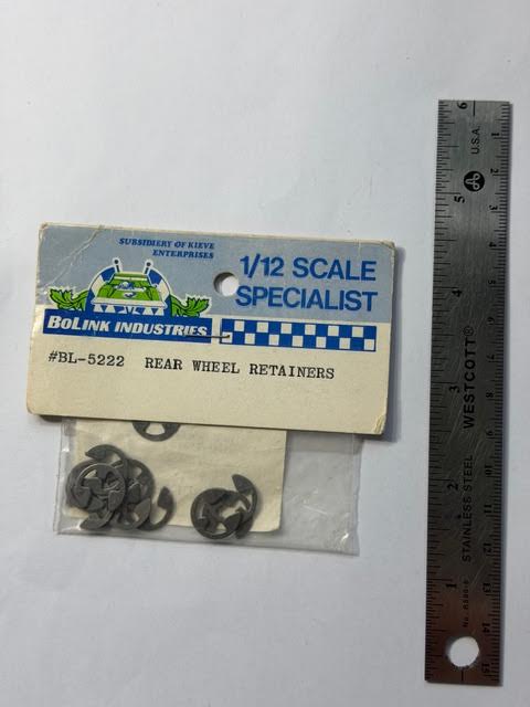 BoLink Part #BL-5222 Rear Wheel Retainers (C-Clips) - vintage