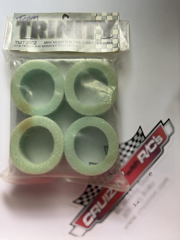 Trinity Part #TMT3002 Mini Monster Tires Foam Inserts (hard)