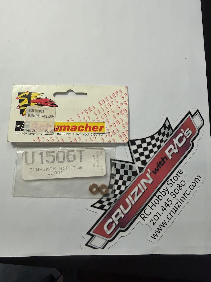 Schumacher Part #U1506T Bushing 4x8x2mm C2000