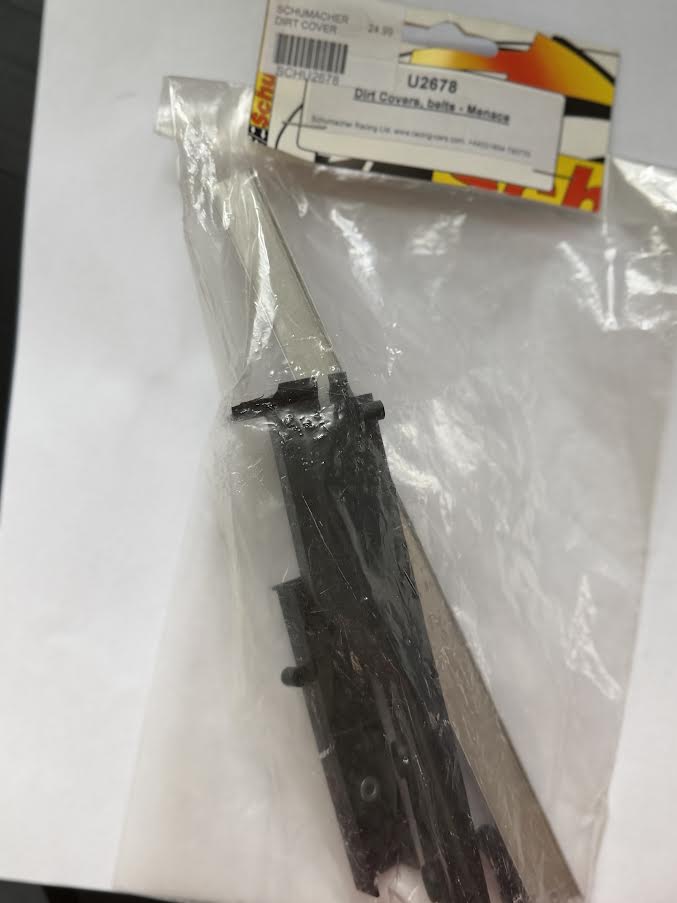 Schumacher Part #SCHU2678 Dirt Covers; belt - Menace