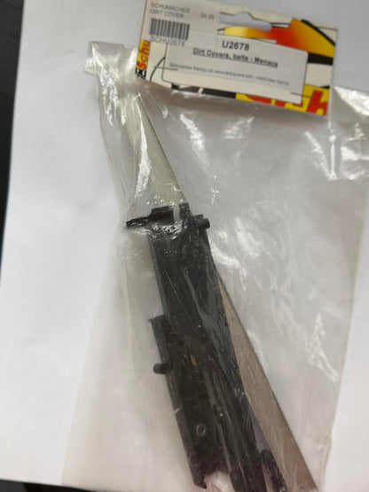 Schumacher Part #SCHU2678 Dirt Covers; belt - Menace