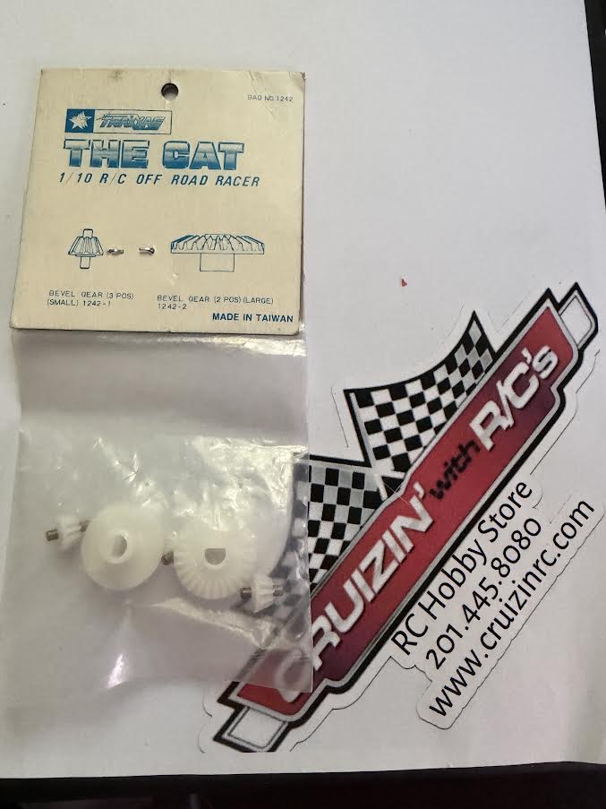 Traxxas Part #TRA1242 Bevel Gears Small & Large VINTAGE