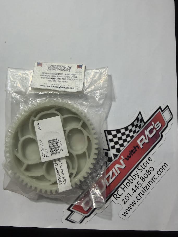 DDM Racing Part #GG81 Hostile Plastic Spur Gear - 55T - For HPI Baja 5B/5T/5SC