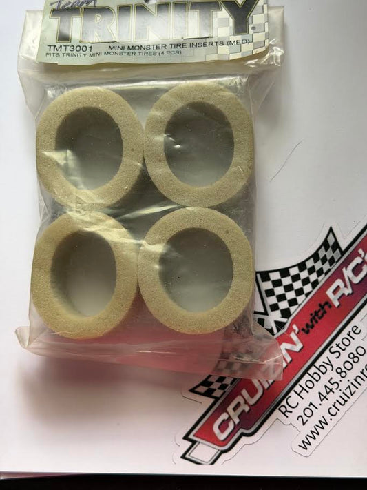 Trinity Part #TMT3001 Mini Monster Tire Inserts (Medium)