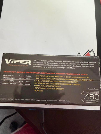 Viper RC Part #8VST 215001 VST 21.5T Sensored Brushless Motor