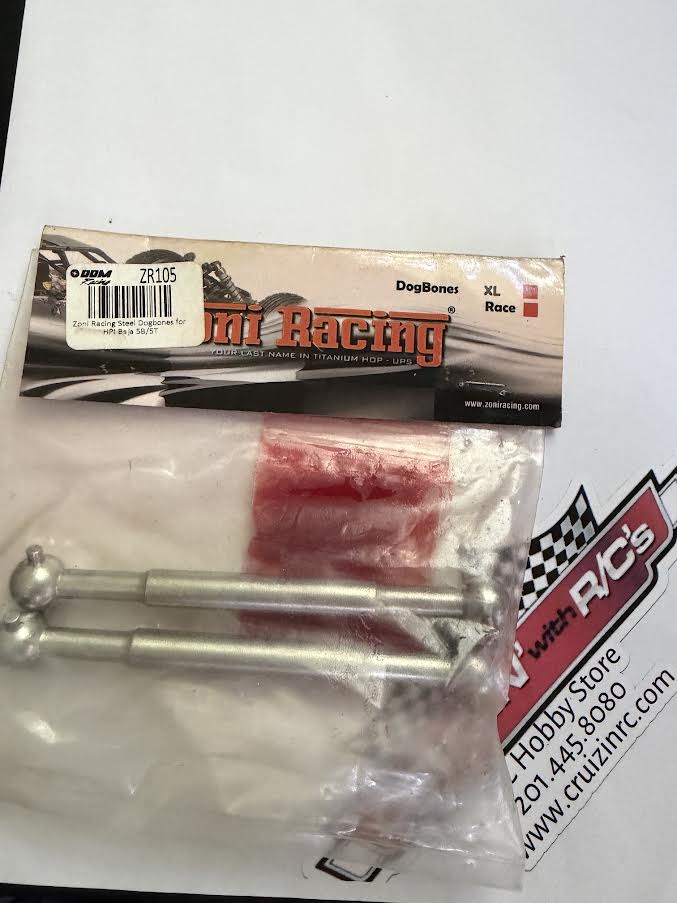 DDM Racing Part #ZR105 Zoni Racing Steel Dogbones for HPI Baja 5B/5T