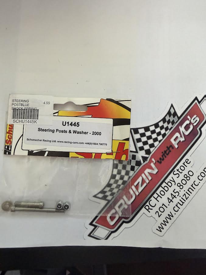 Schumacher Part #U1445 Steering Posts and Washer - 2000