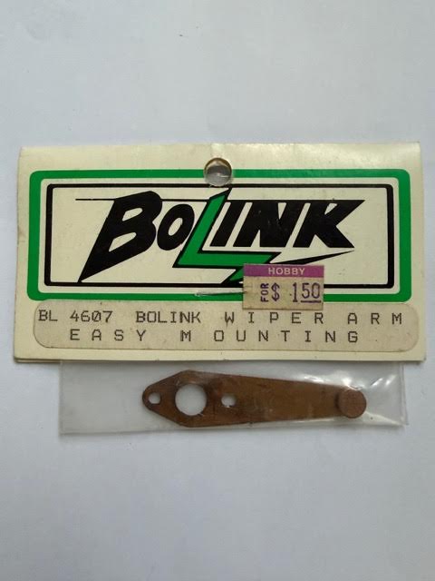 BoLink Part #BL4607 1/12th Scale Wiper Arm - vintage