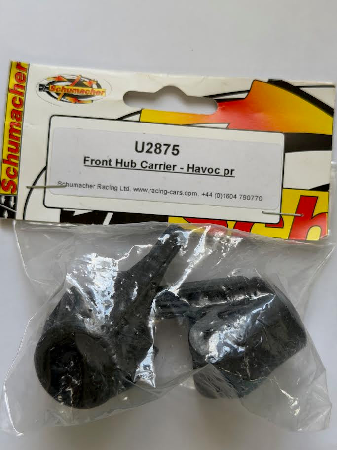 Schumacher Part #SCHU2875 Front Hub Carrier (Pair) - Havoc