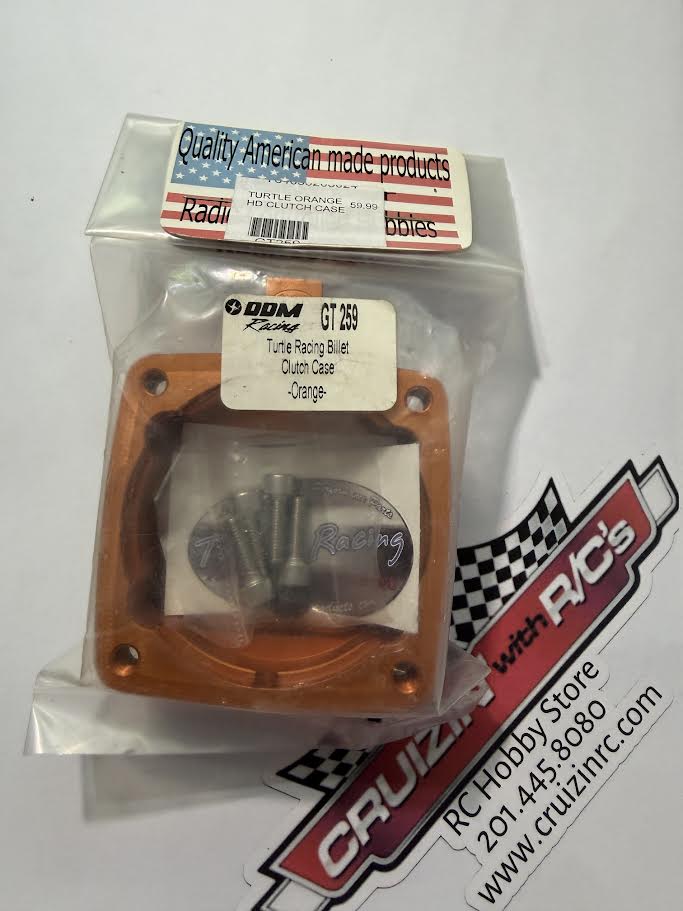 DDM Turtle Racing Part #GT259 Billet HD Clutch Case - Orange