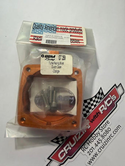 DDM Turtle Racing Part #GT259 Billet HD Clutch Case - Orange