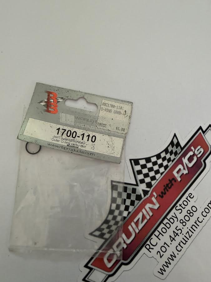 RB Products Part #1700-110 Outer O-ring Carburetor