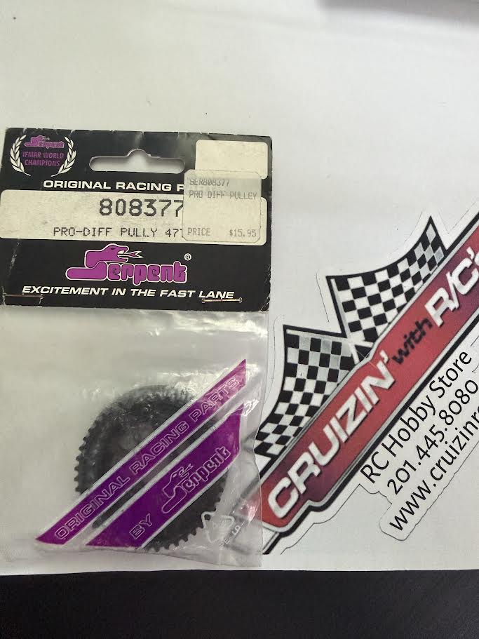 Serpent Part #SER808377 Pro-Differential Pulley 47t