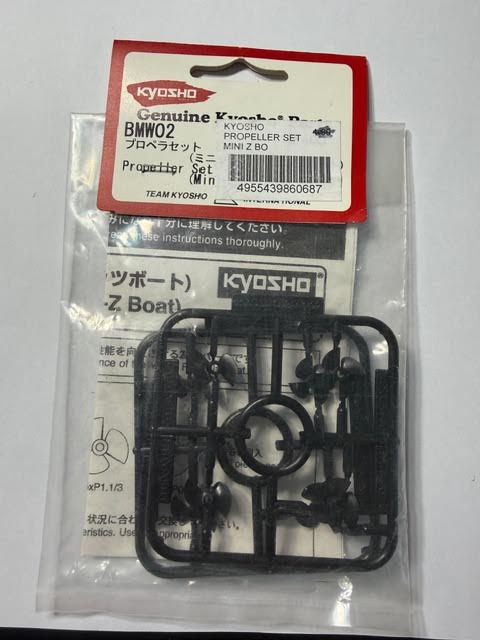 Kyosho Part #BMW02 Propeller Set Mini-Z Formula Boat