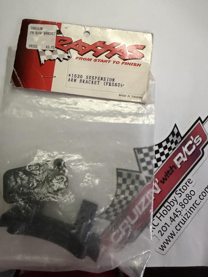 Traxxas Part #TRA1630 Front Suspension Arm Bracket VINTAGE