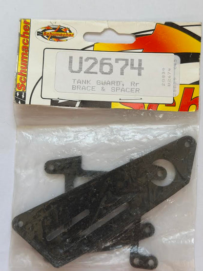 Schumacher Part #SCHU2674 Rr Brace; Spacer; Tank Guard - Menace