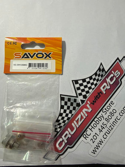 Savox Part #SG-SH1250MG Gear Set w/Bearing