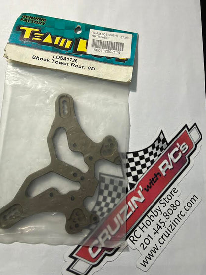 Team Losi Part #LOSA1736 Shock Tower Rear: 8B