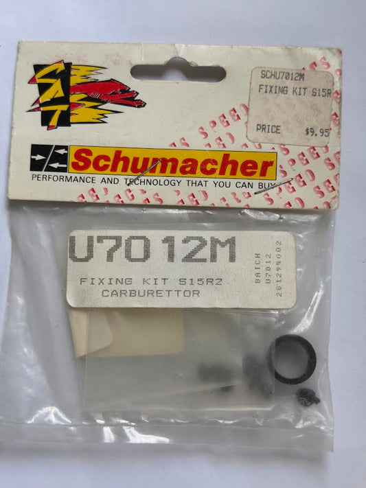 Schumacher Part #U7012M Fixing Kit S15RZ Carburettor