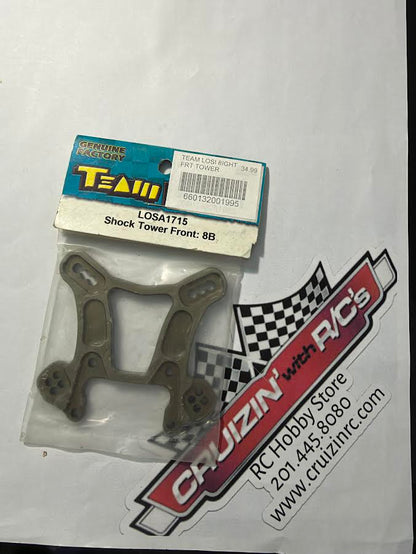 Team Losi Part #LOSA1715 Shock Tower Front: 8B