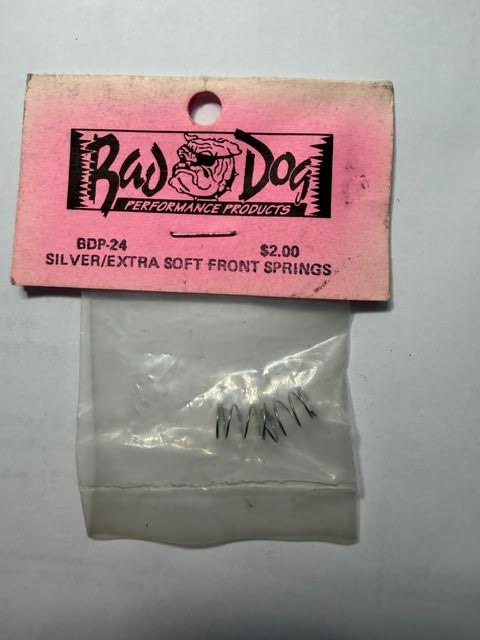 Bad Dog Part #BDP-24 Silver/Extra Soft Front Springs - VINTAGE