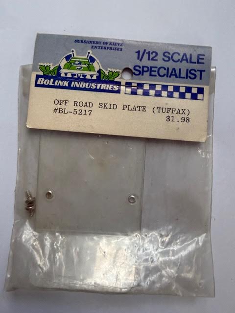 BoLink Part #BL-5217 Off Road Skid Plate (Tuffax) - vintage