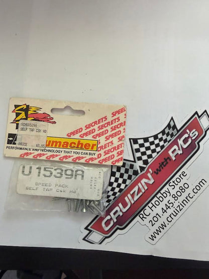 Schumacher Part #U1539A Speed Pack: Self Tap CSK HD