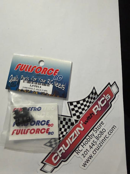 FullForce RC Part #L5T014 LOSI 5IVE-T 2.0 & 5IVE-TE 3.0 Axle Caps