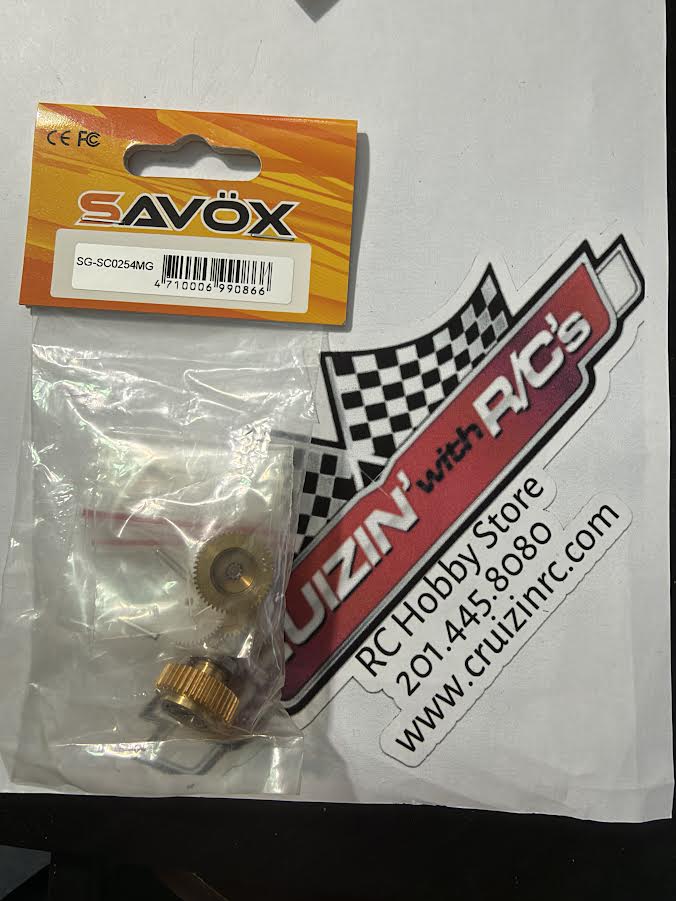 Savox Part #SG-SC0254MG Metal Gear Set w/Bearing