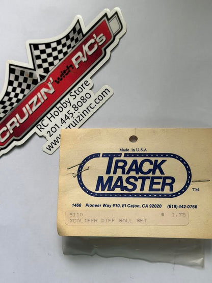 Track Master Part #TRM-8110 XCaliber Diff Ball Set NIB VINTAGE