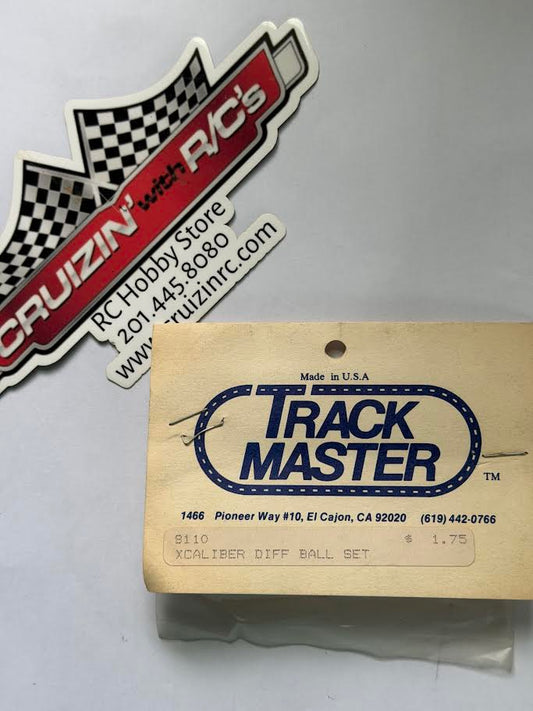Track Master Part #TRM-8110 XCaliber Diff Ball Set NIB VINTAGE