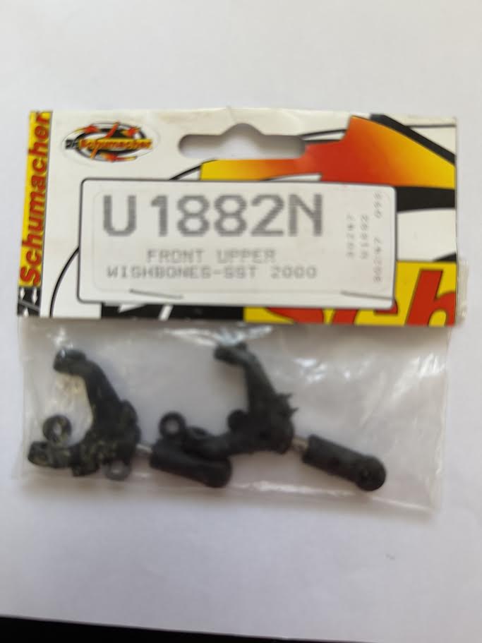 Schumacher Part #SCHU1882N Front Upper Wishbones-SST 2000 (pair)