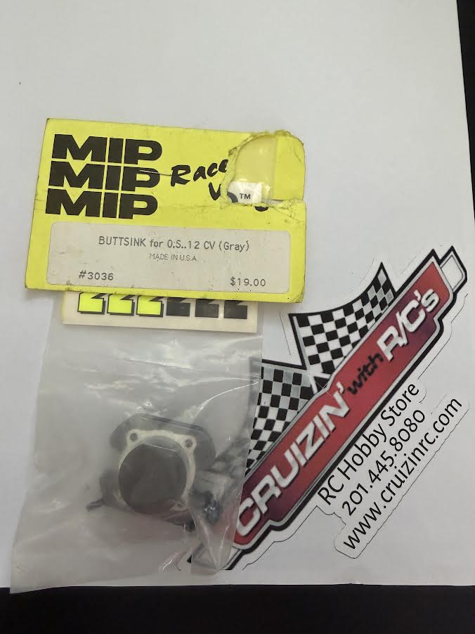 MIP Part #3036 Buttsink for O.S. .12 CV (Gray)