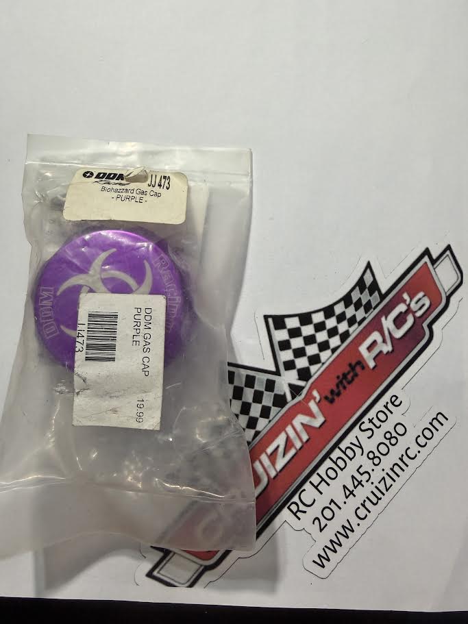 DDM Racing Part #JJ473 Biohazzard Gas Cap – PURPLE