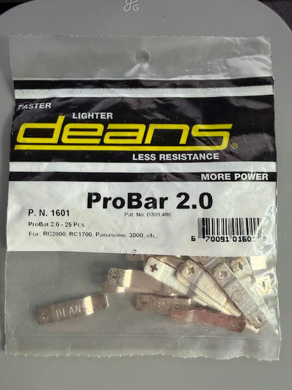 Deans Part #WSD1601 ProBar 2.0 25pcs