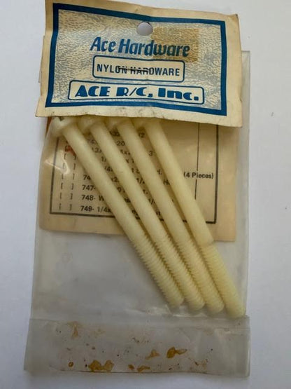 ACE RC HARDWARE Part #743A Threaded Bolt / Body Post 1/4 x 20 x 3