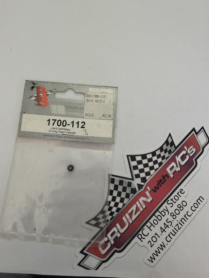 RB Products Part #1700-112 Carburetor Main Needle O-Ring (X-12 / CX-12)
