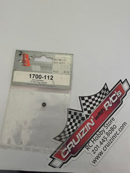 RB Products Part #1700-112 Carburetor Main Needle O-Ring (X-12 / CX-12)