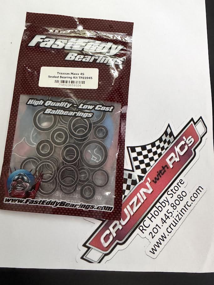 Fast Eddy Bearing Part #TFE5945 Traxxas Compatible Maxx 4S original Sealed Bearing Kit
