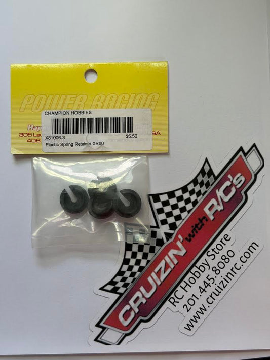 Power Racing Part #X81006-3 Plastic Spring Retainer XR80