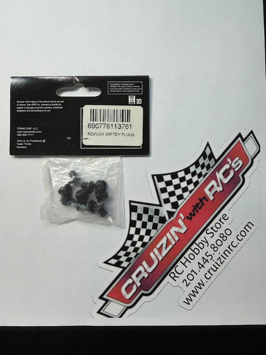 Trinity Part #REV2226 LiPo Battery Safety Plugs, 5mm (10)