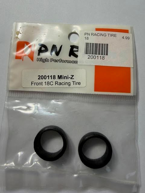 PN Racing Part #200118 Mini-Z Front 18C Racing Tire