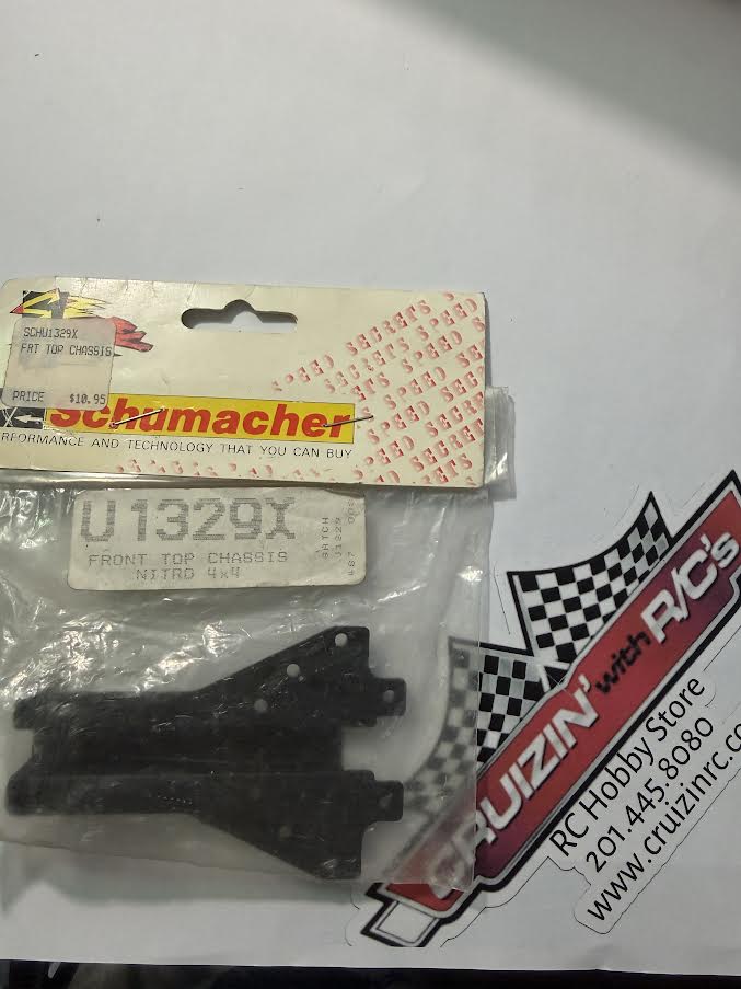 Schumacher Part #U1329X Front Top Chassis Nitro 4x4