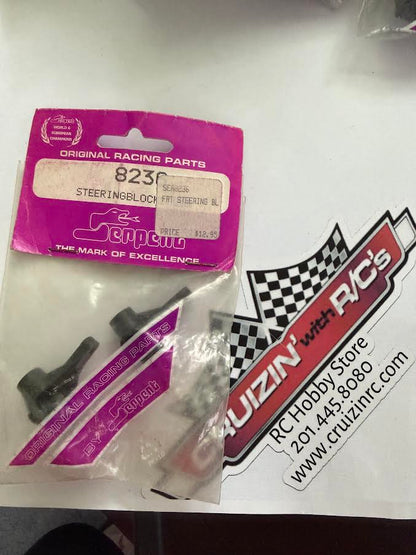 Serpent Part #SER8236 Steering Blocks L&R VINTAGE